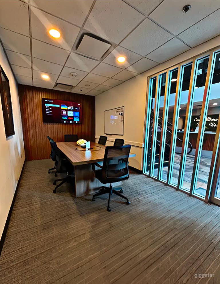  Fully Equipped Meeting Room Inside a Coworking Space 