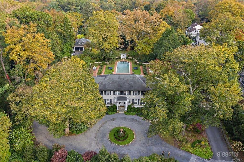 Drone view of the property