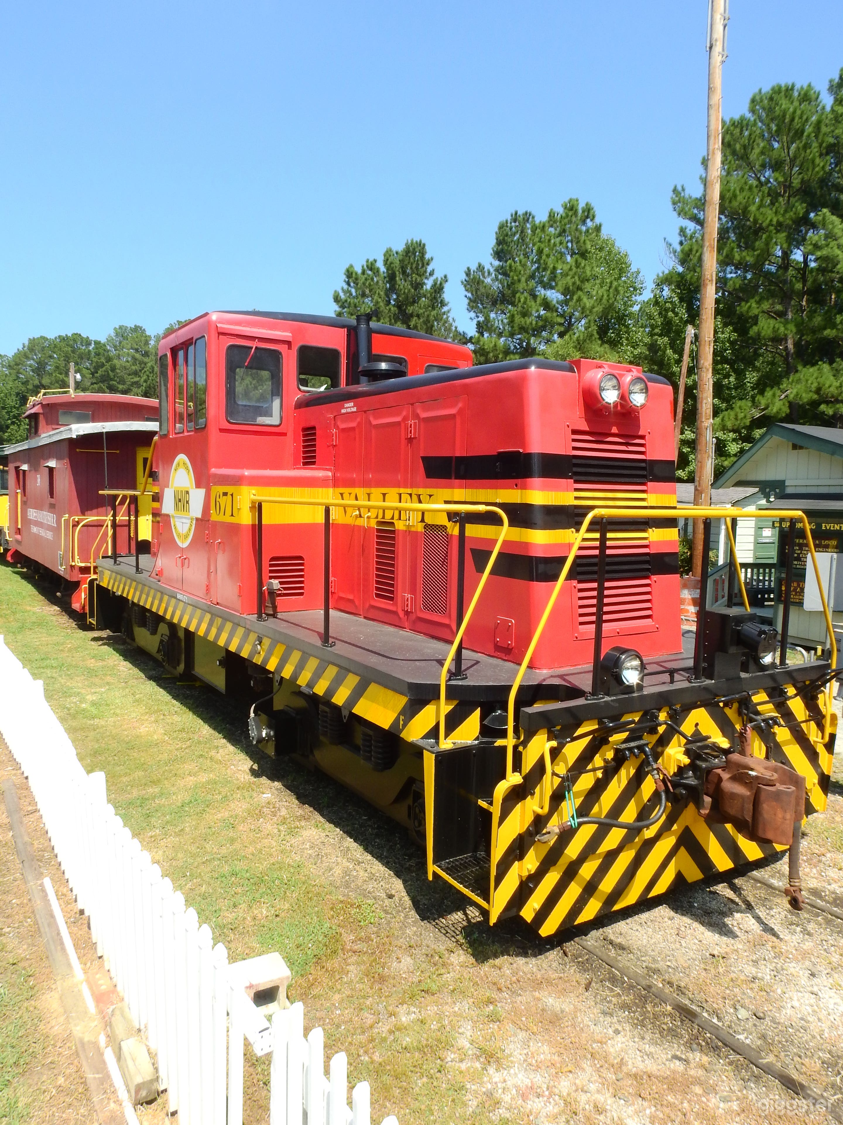 Locomotive at the New Hope Valley Railway