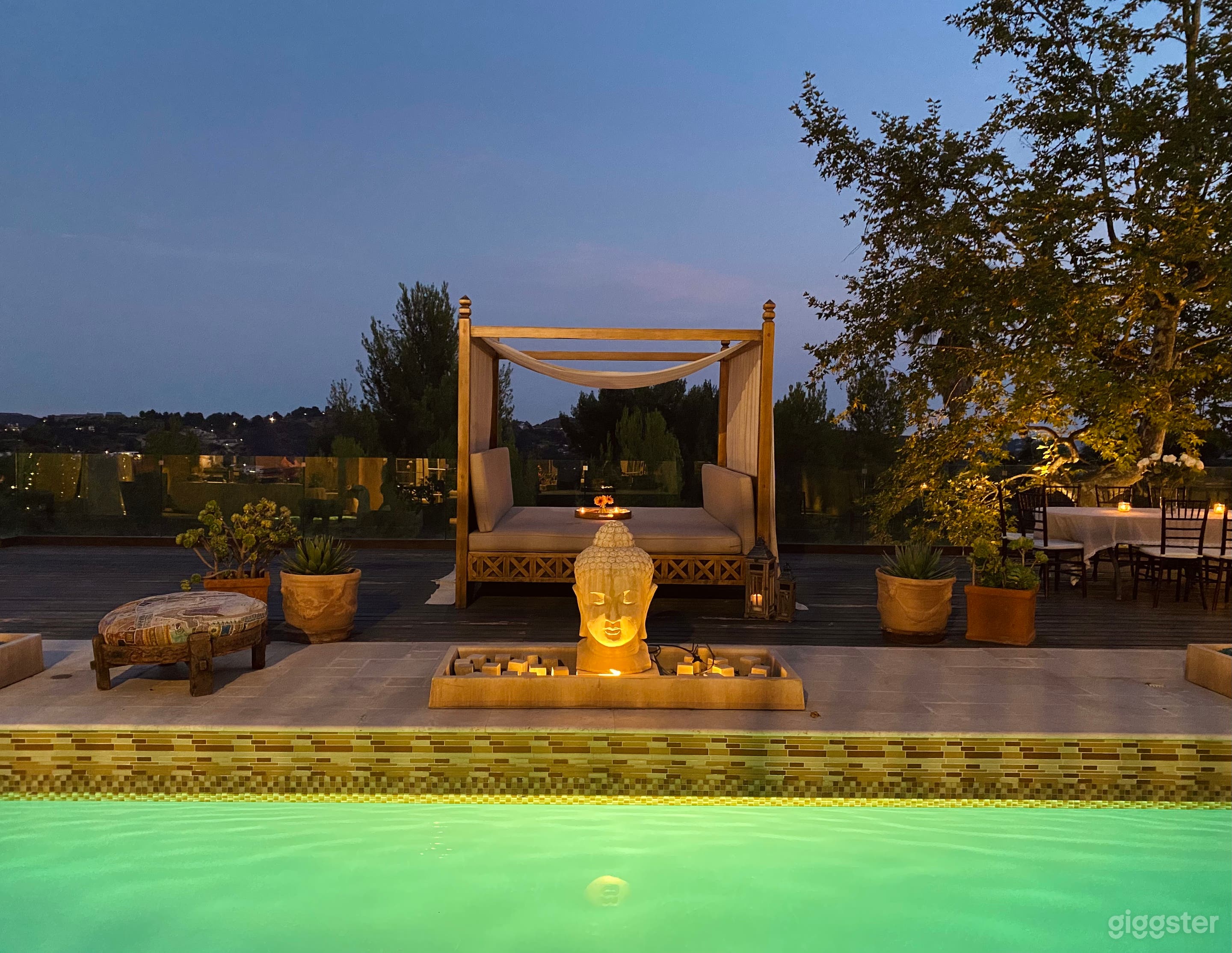 Dreamscape: Backyard with pool and magical view Photo 1