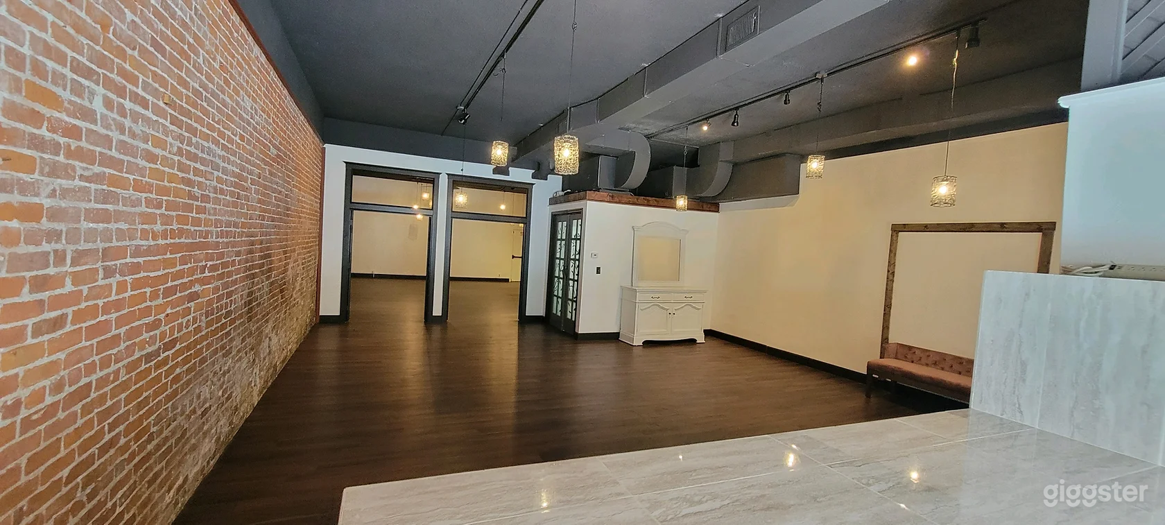 View of the front area facing our back ballroom area.