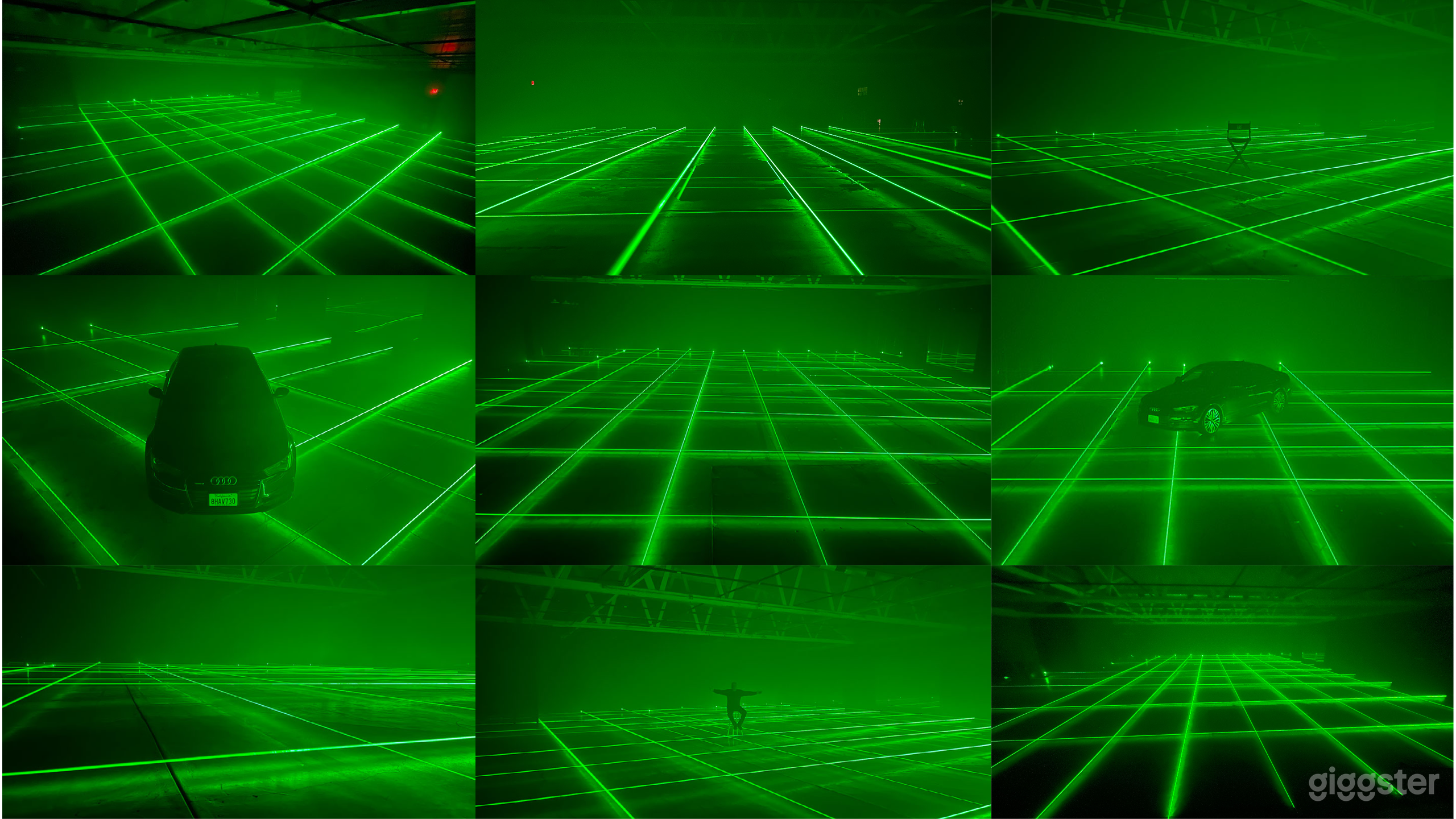 New Laser Beam Set In Huge FIlm Studio Photo 1