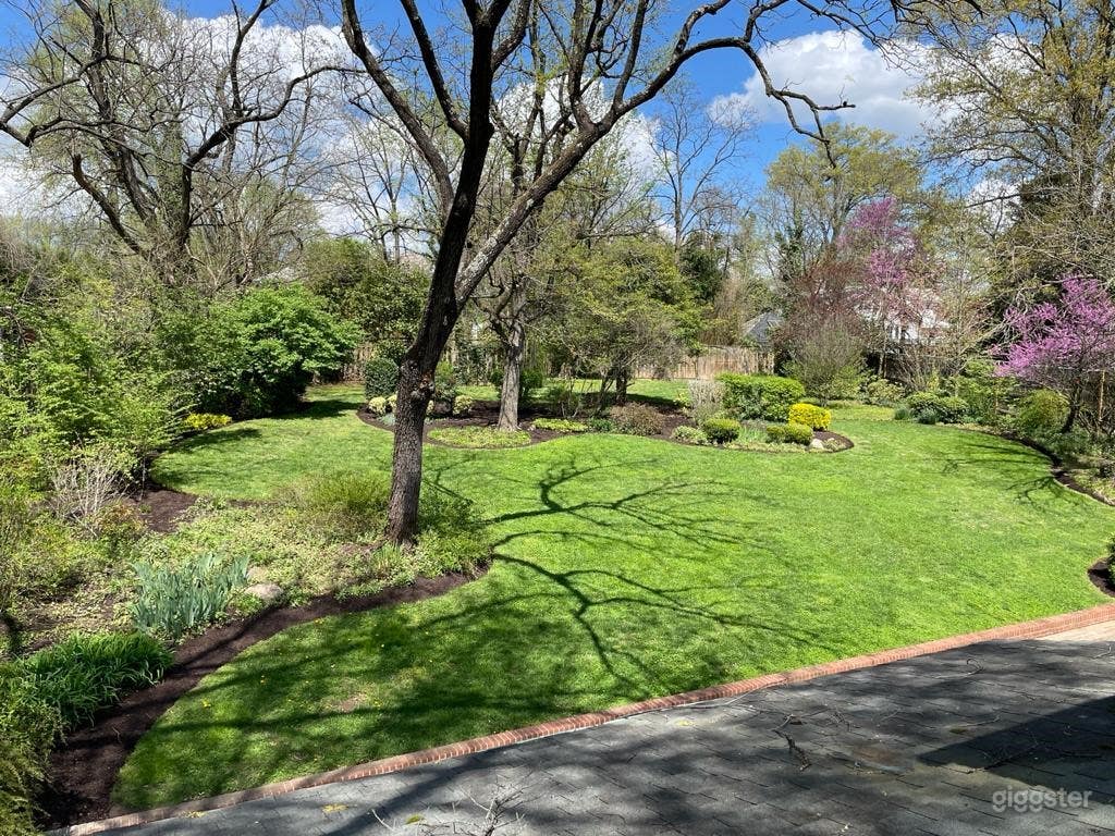 Huge private backyard in downtown DC near Rock Creek Park