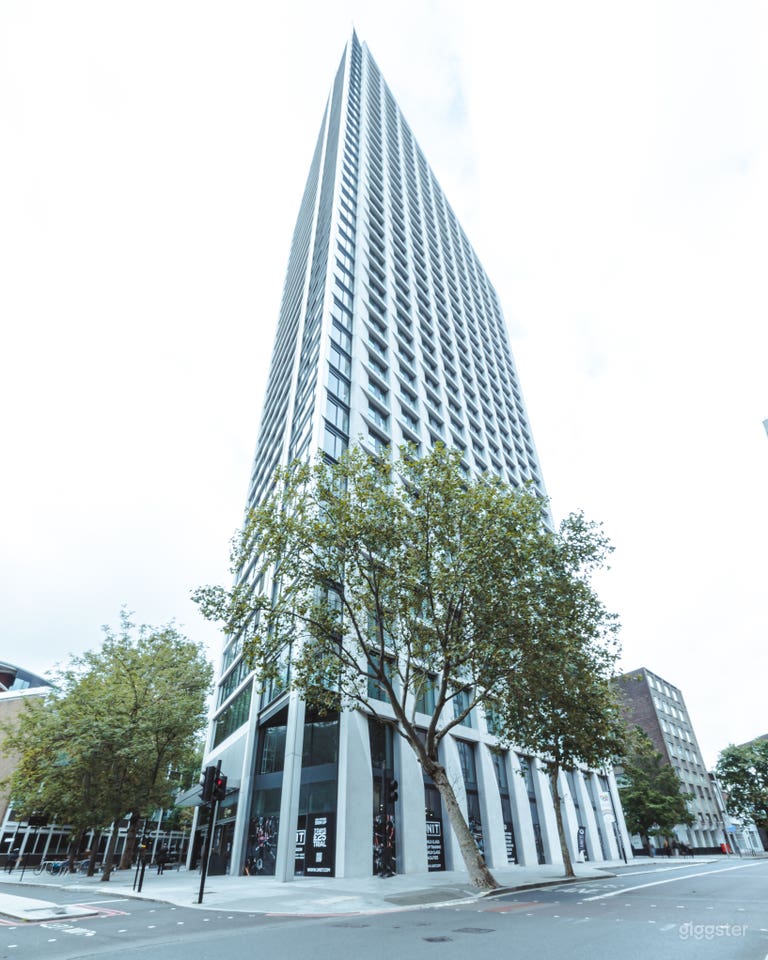  Outside of the building. We are located on the ground floor 