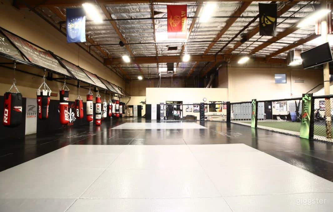 Huge Fitness Training Mat Area with Punching Bags and World Class Amenities Photo 2