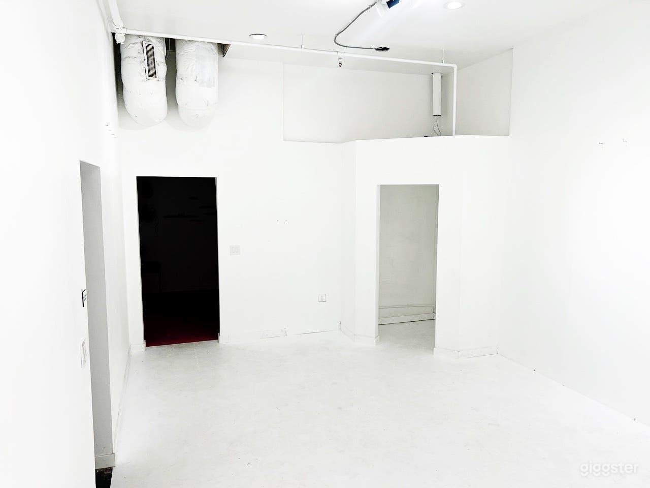 Room contains a dressing area