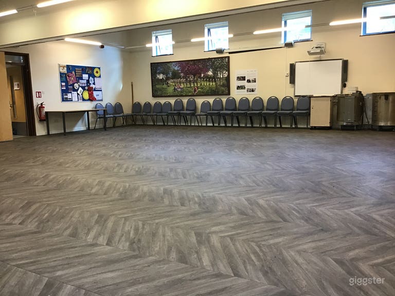  Spacious Community Hall for Exhibits and Events 