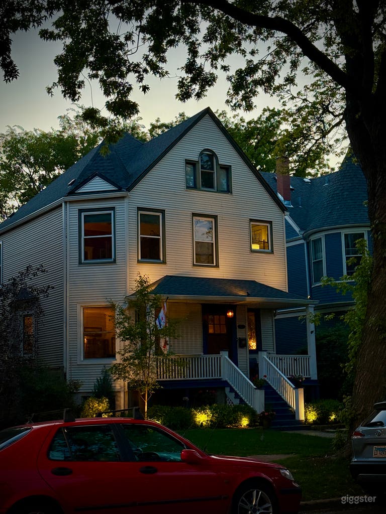  Historic 1898 Chicago Queen Anne Home with Turret 