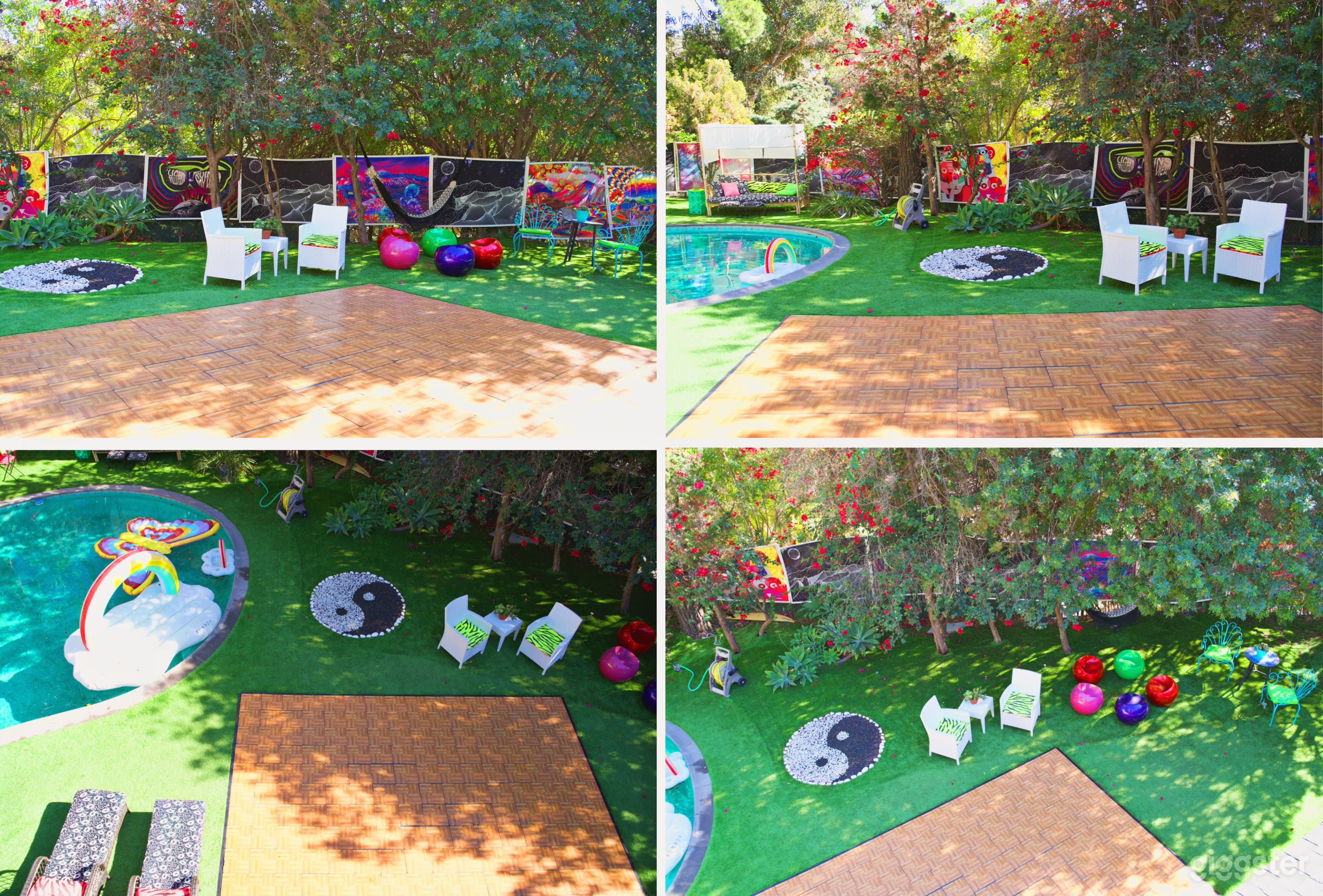 Dope Art House with Festival-Style Backyard Photo 4