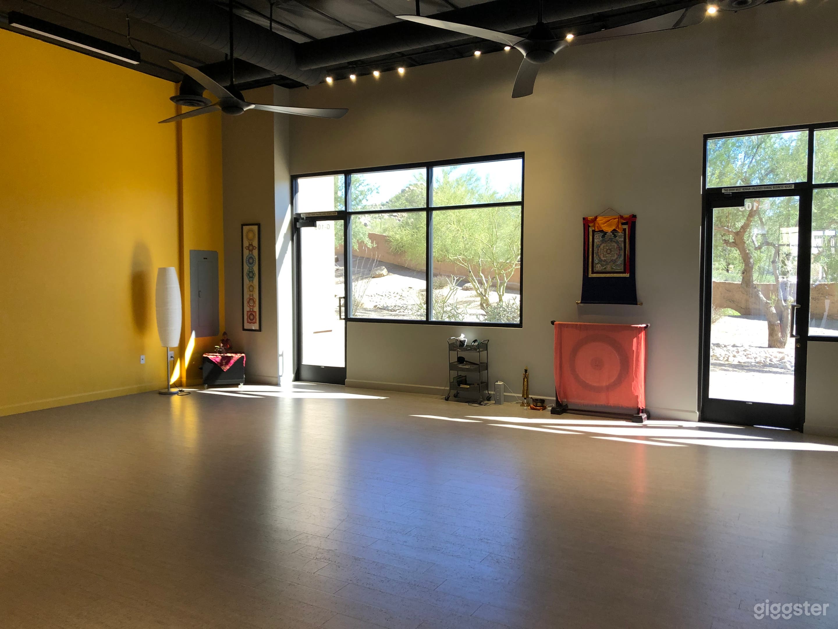 Beautiful cork floor