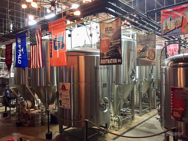  Huge Brewery modeled after old NYC Warehouse 