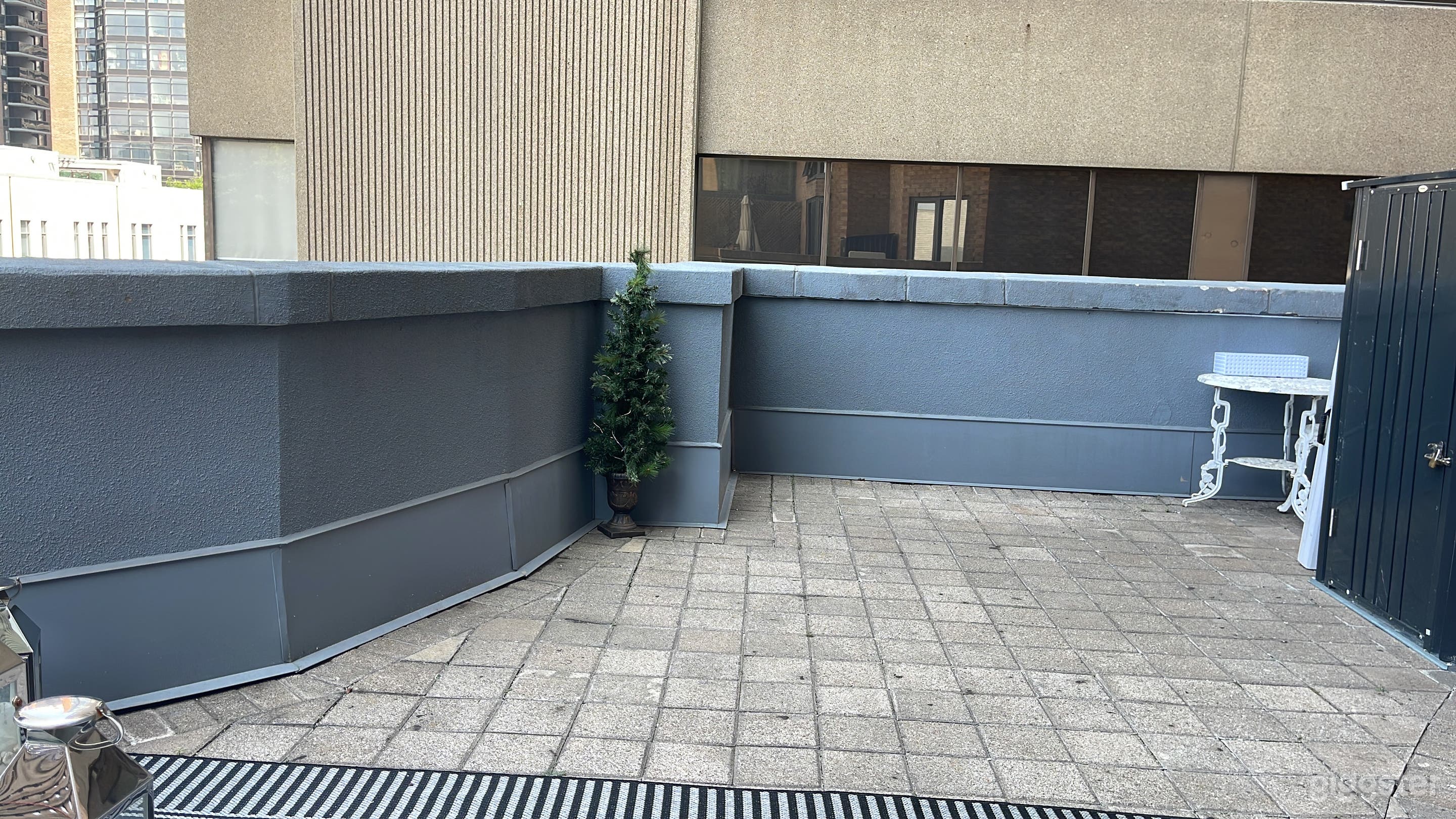 300sqf Private outdoor terrace 