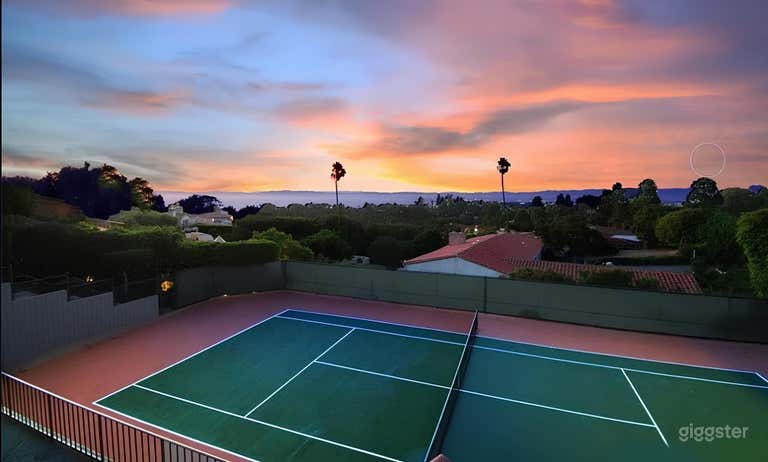  Spacious Tennis Court 