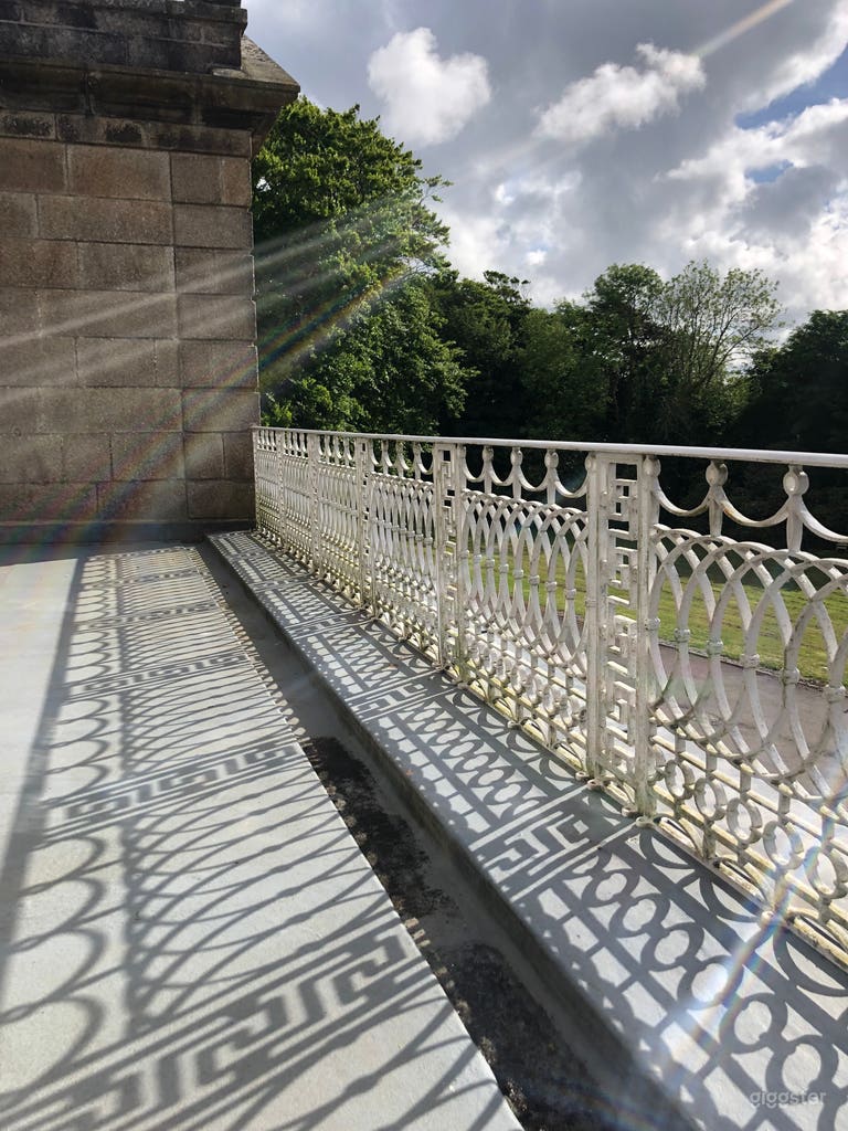  Our terrace balcony.  