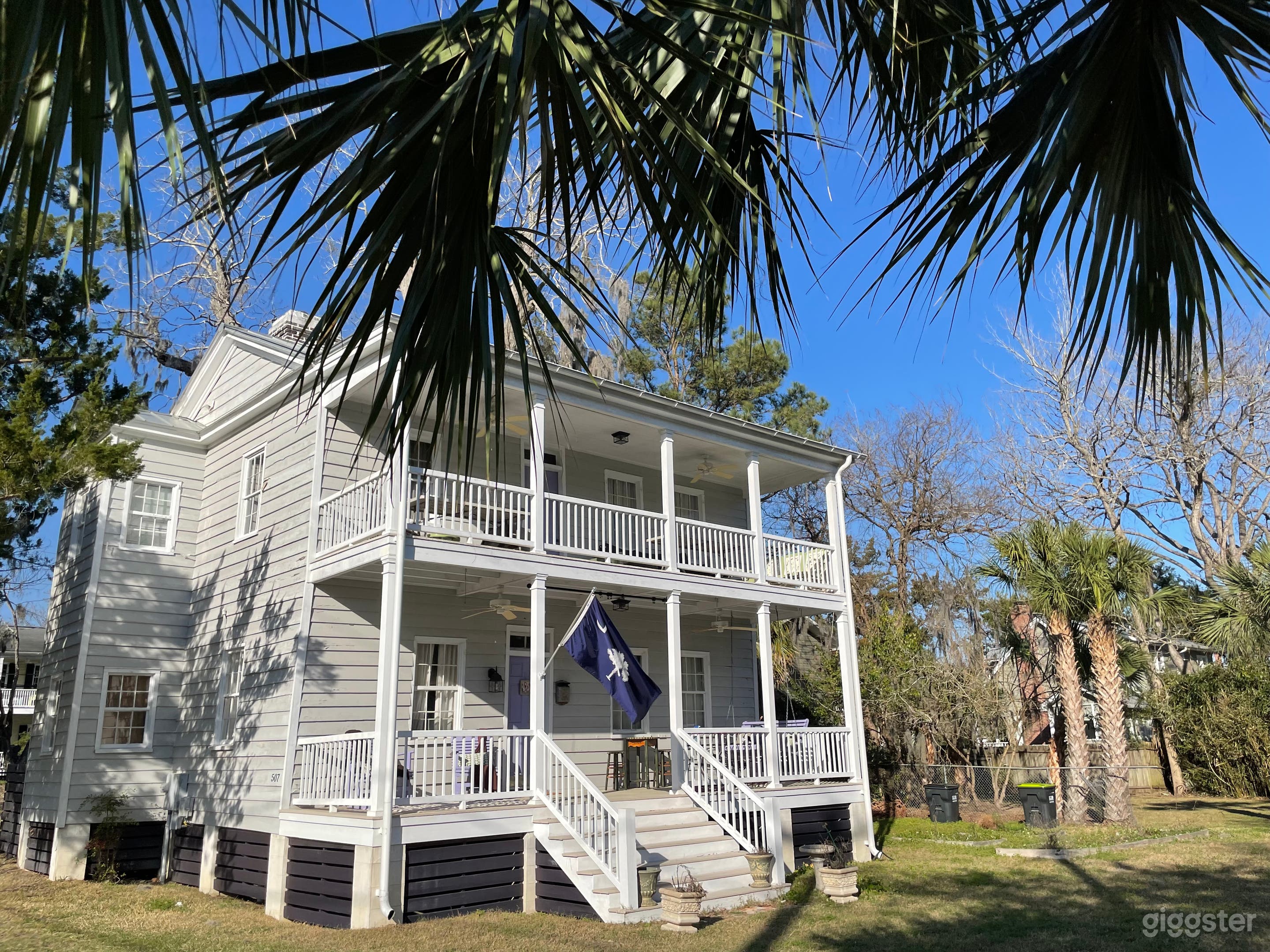 1874 antique home and garden. Pristinely preserved and decorated reflecting the South Carolina Lowcountry history and place. 
