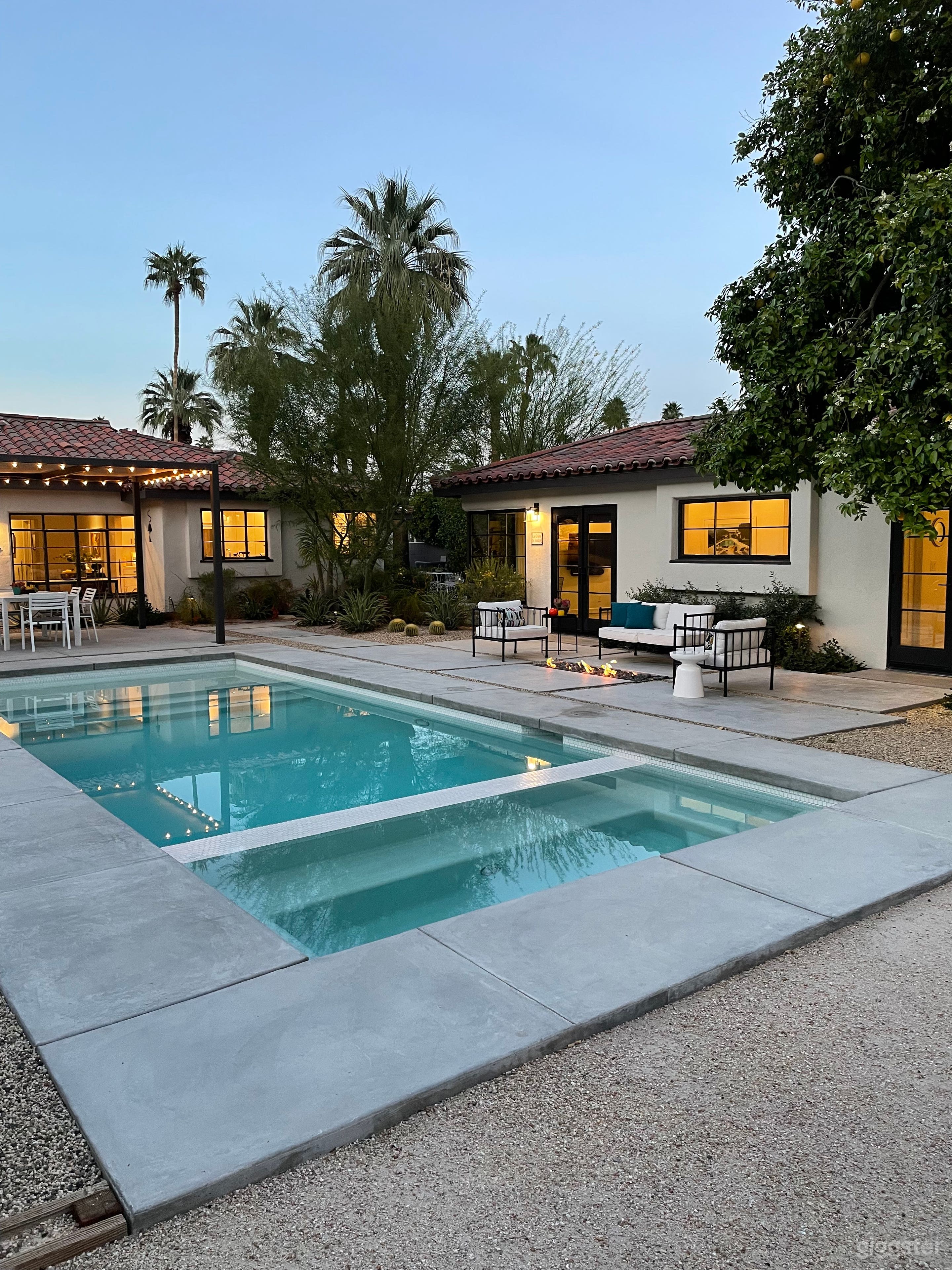 Main house and casita