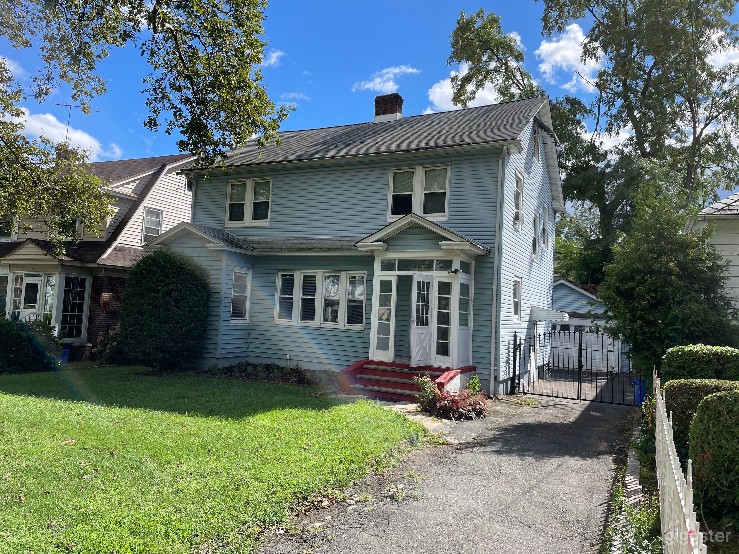 Exterior and front entry
