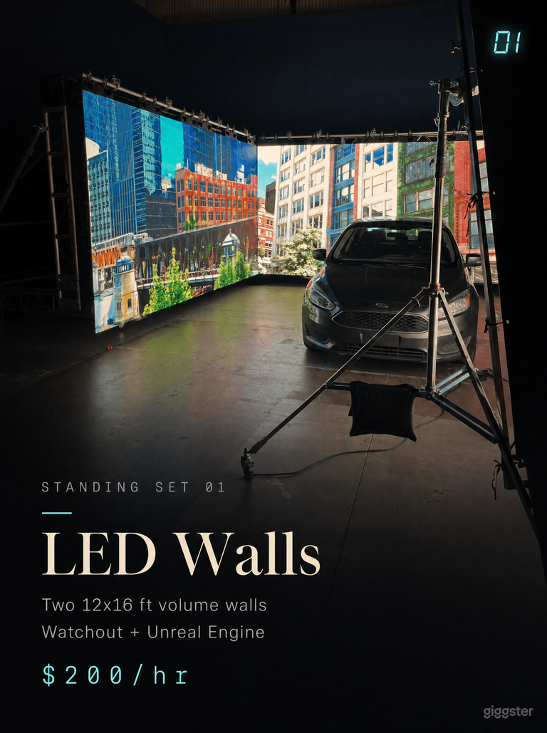  Two 12x16 LED Walls with Watchout & Unreal Engine in a Movie 