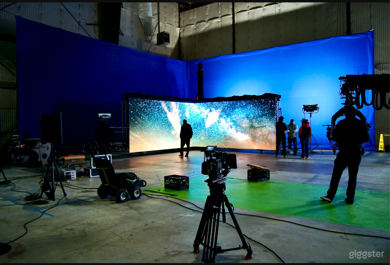 Two 12x16 LED Walls with Watchout & Unreal Engine in a Movie Photo 1
