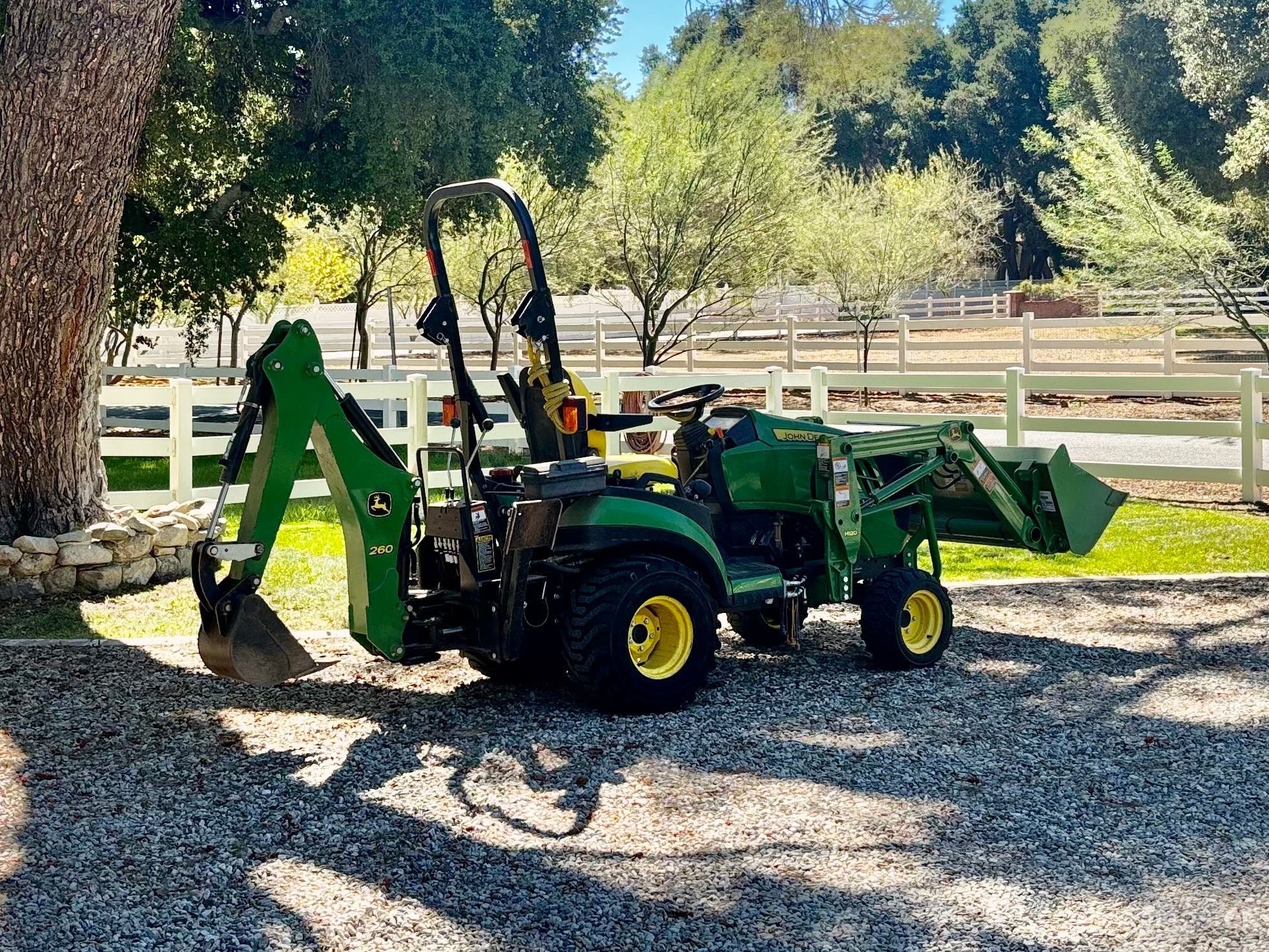 John Deere tractor available prop