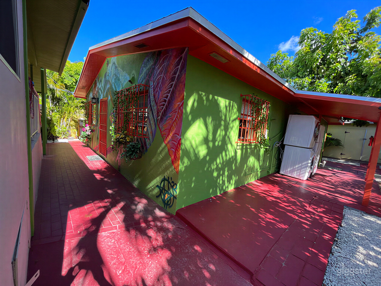  Artistic Jungle Bungalow: Pool, Fire Pit & Large Backyard 