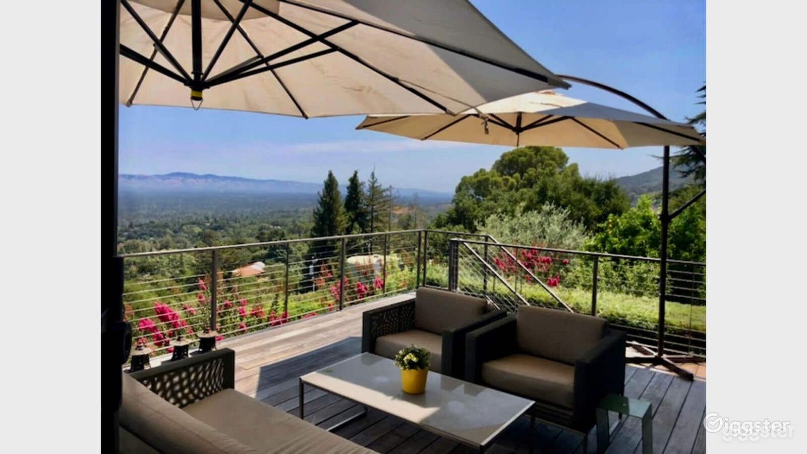 Stunning Pool with SF Bay in Los Altos Hills Photo 4