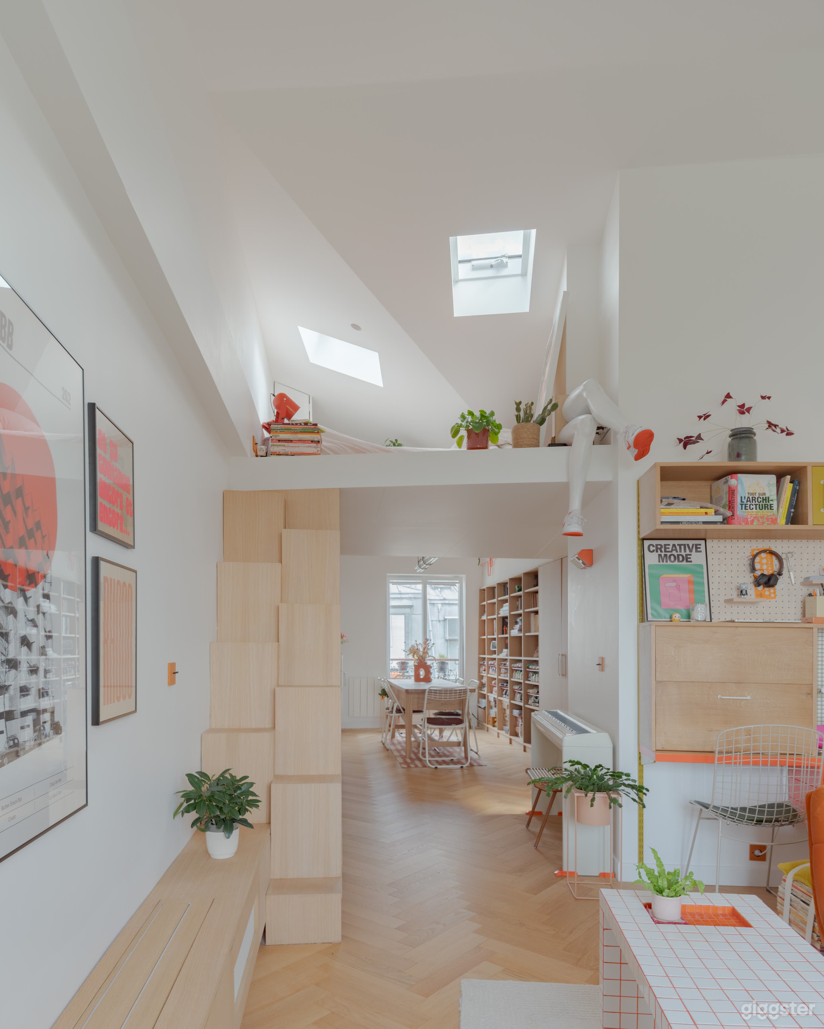 Photo de Loft d'Architecte Créatif avec Vue Imprenable sur Paris 1
