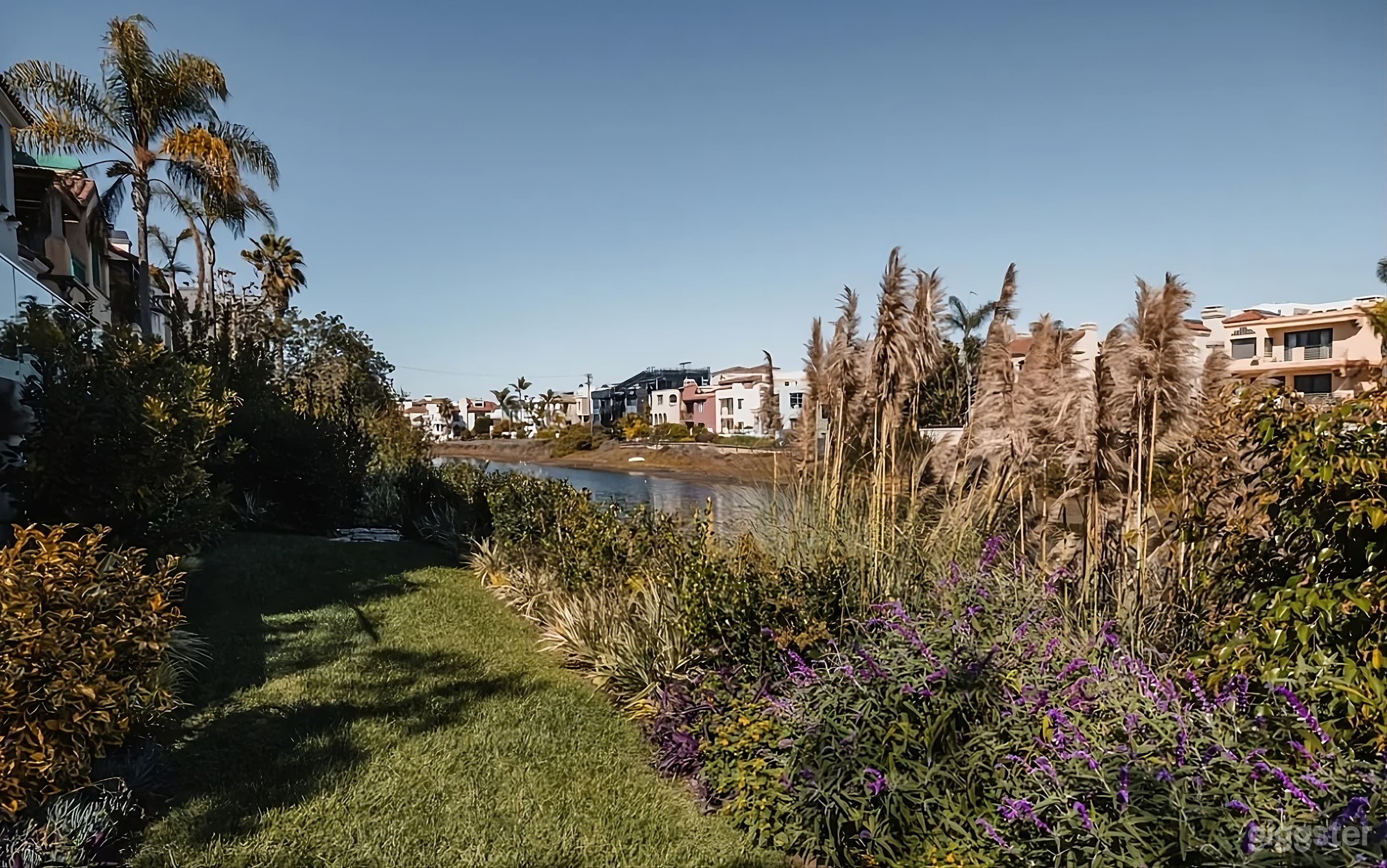 Modern Backyard Oasis with Play Area Photo 4