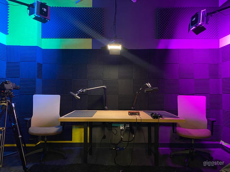  Estudio de podcast 