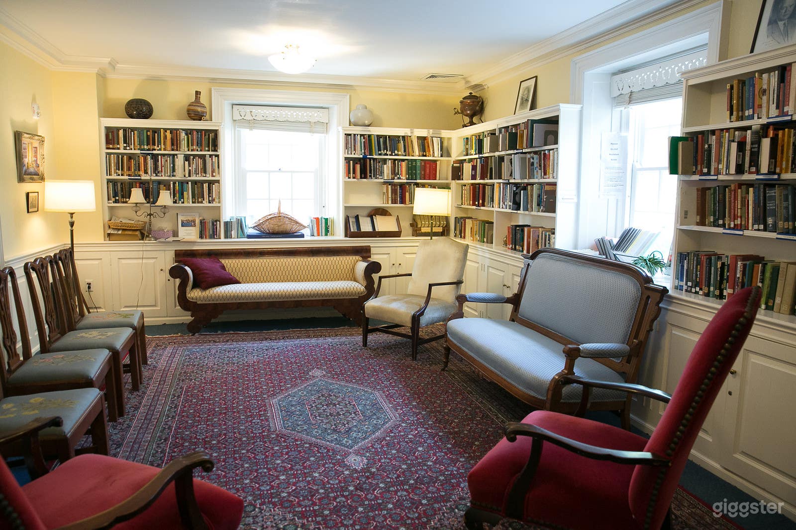 Historic Library and Parlor Photo 2