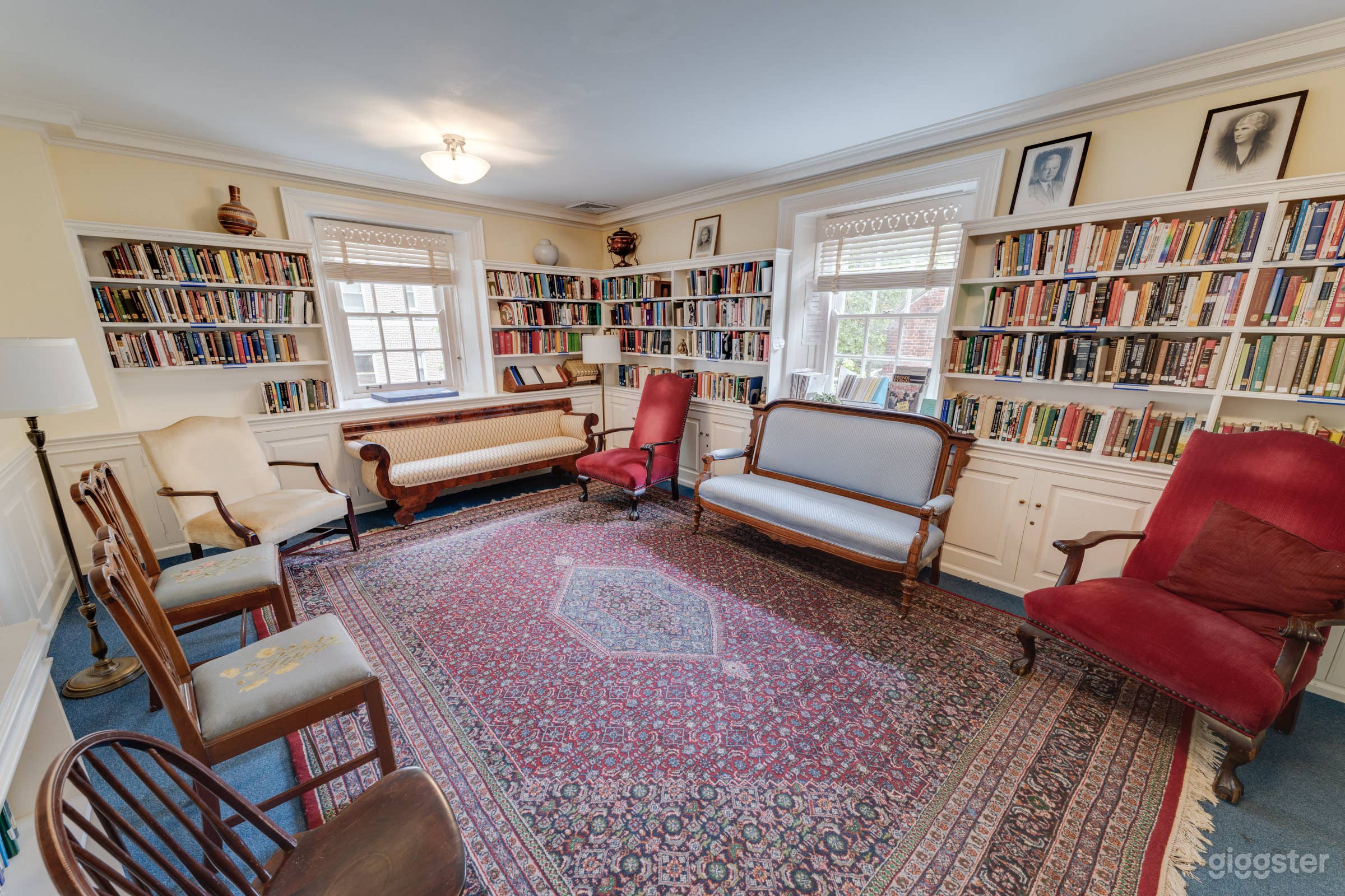 Historic Library and Parlor Photo 1