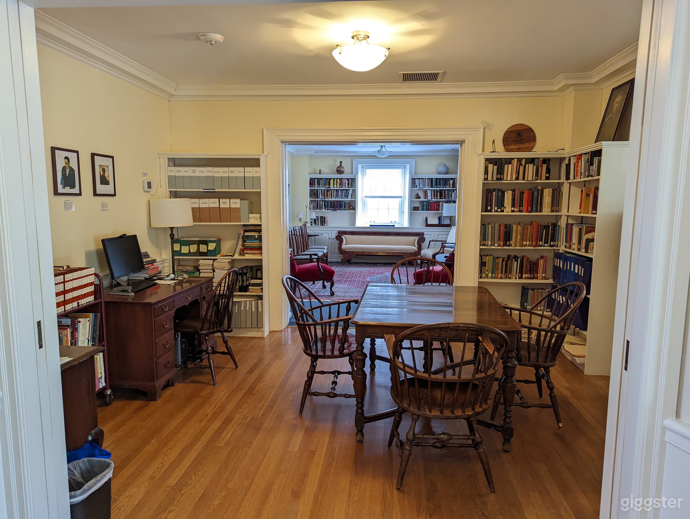Historic Library and Parlor Photo 4