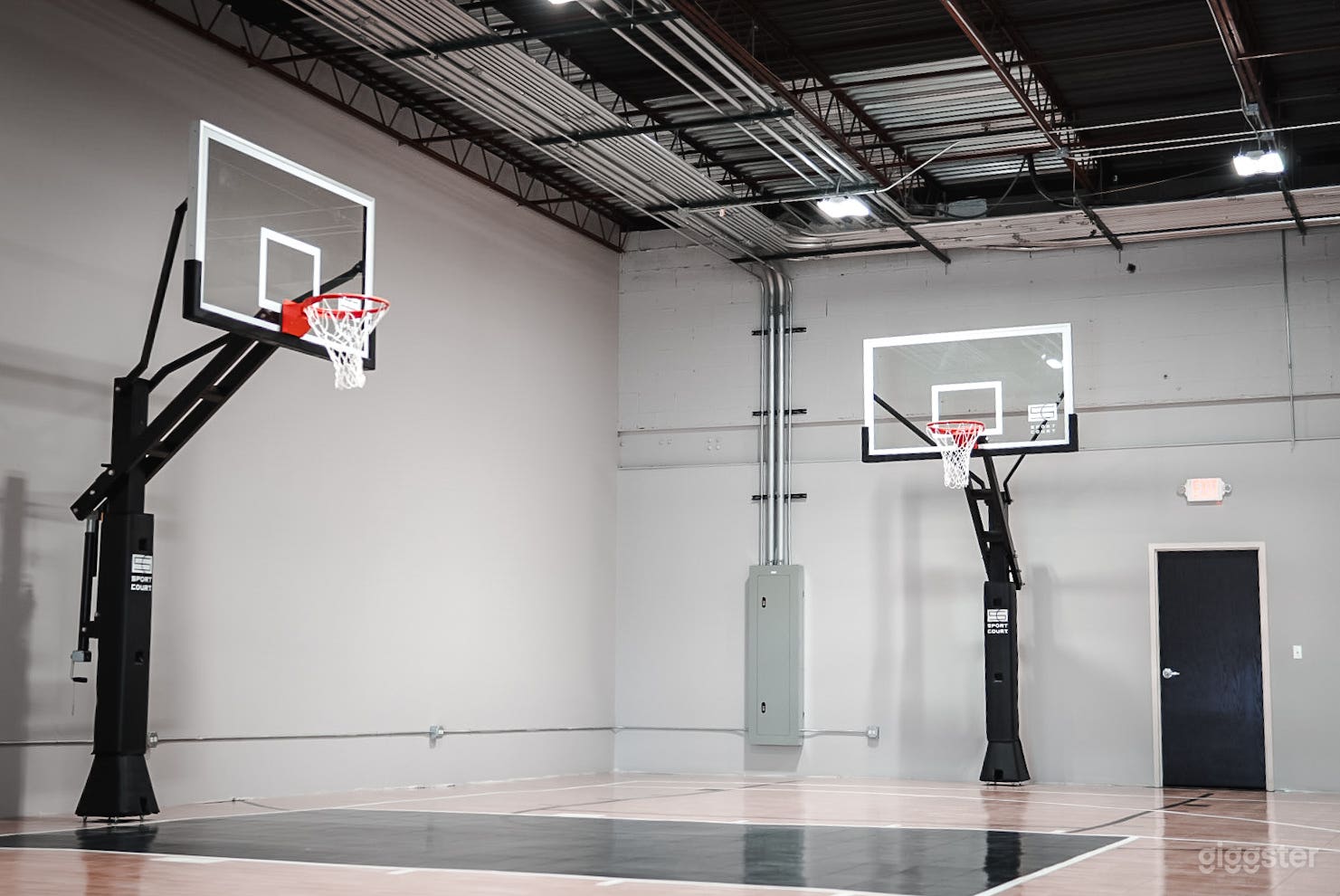 Half court basketball training facility Photo 1