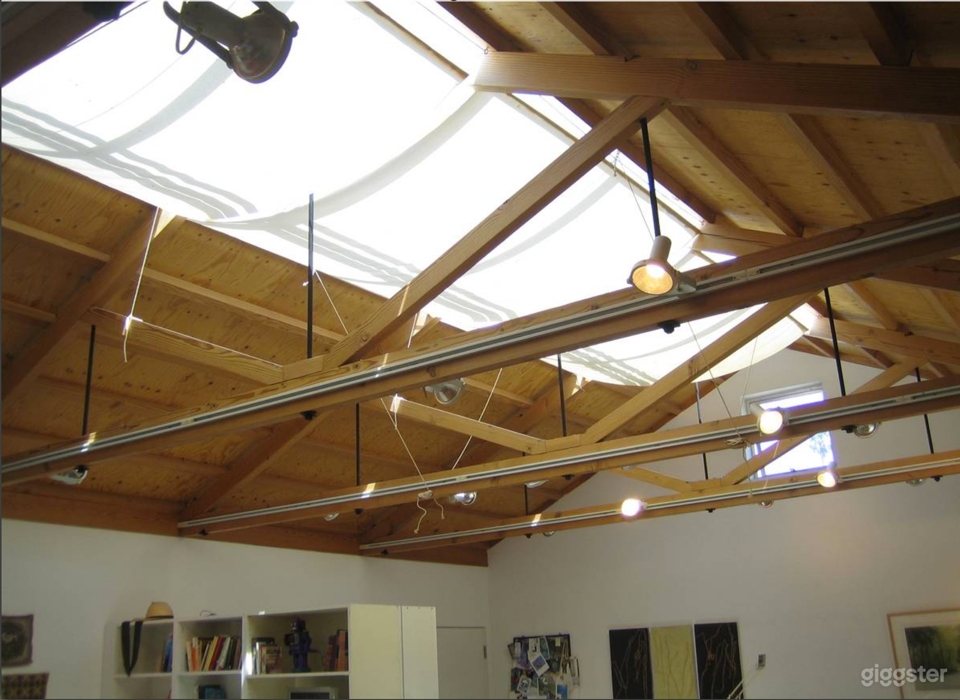 ART LOFT STUDIO
Draped skylights
