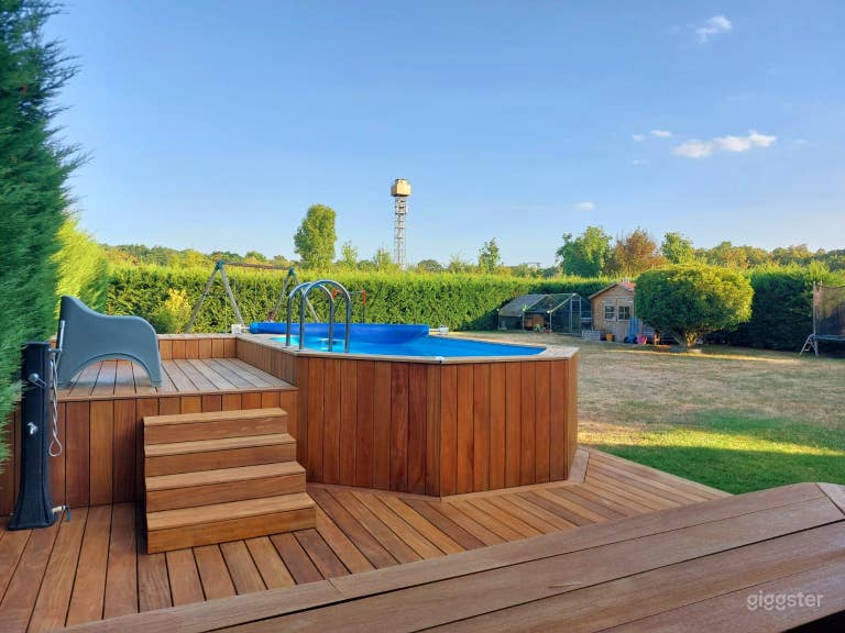  Villa contemporaine lumineuse avec grand jardin nature 