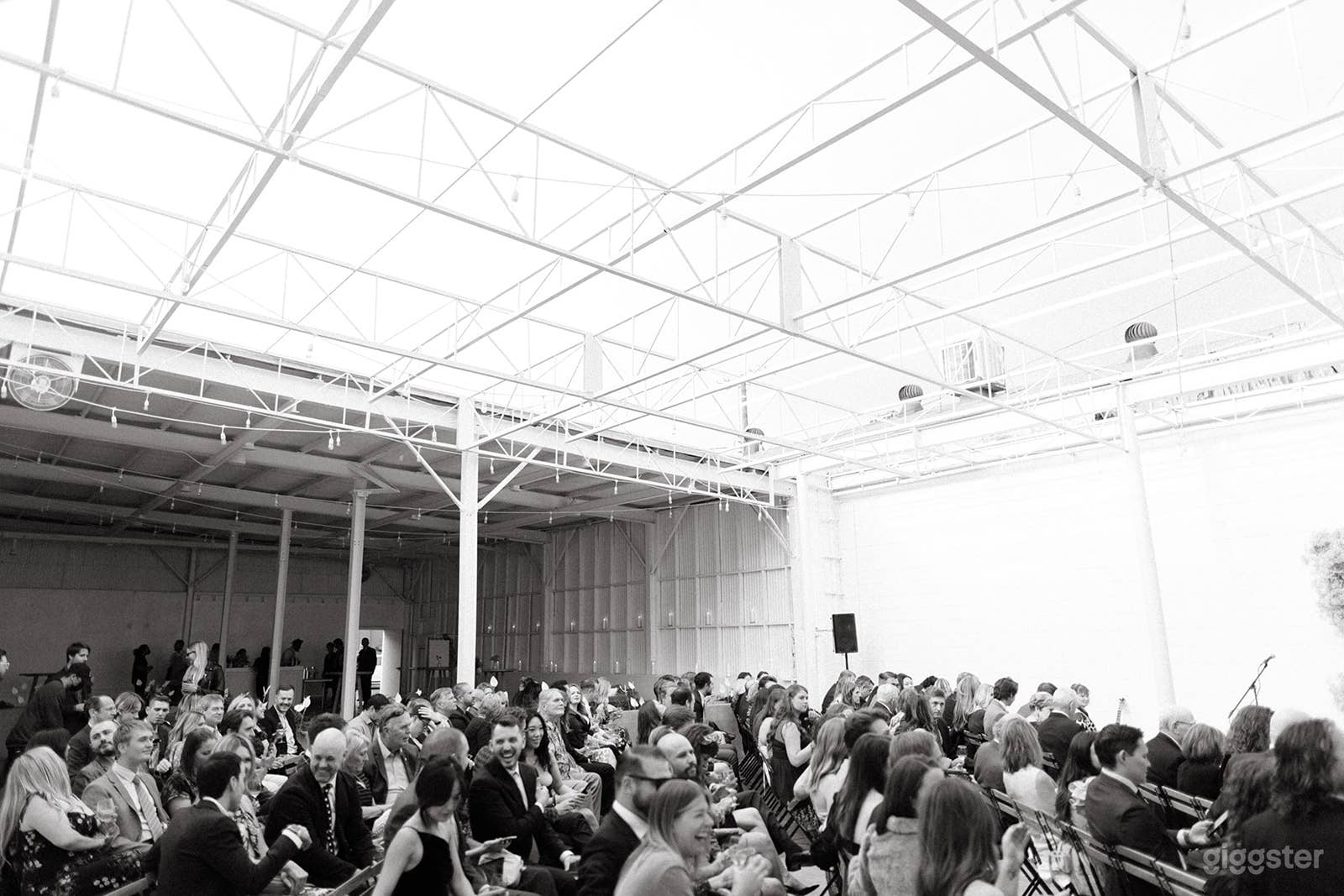 Gorgeous Raw Canvas Open Air Outdoor Event Space Photo 4