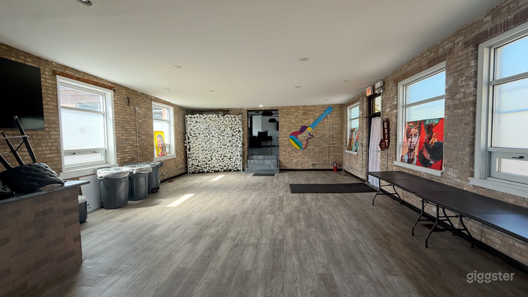  Offener Industrie-Loft in Süd-Chicago 