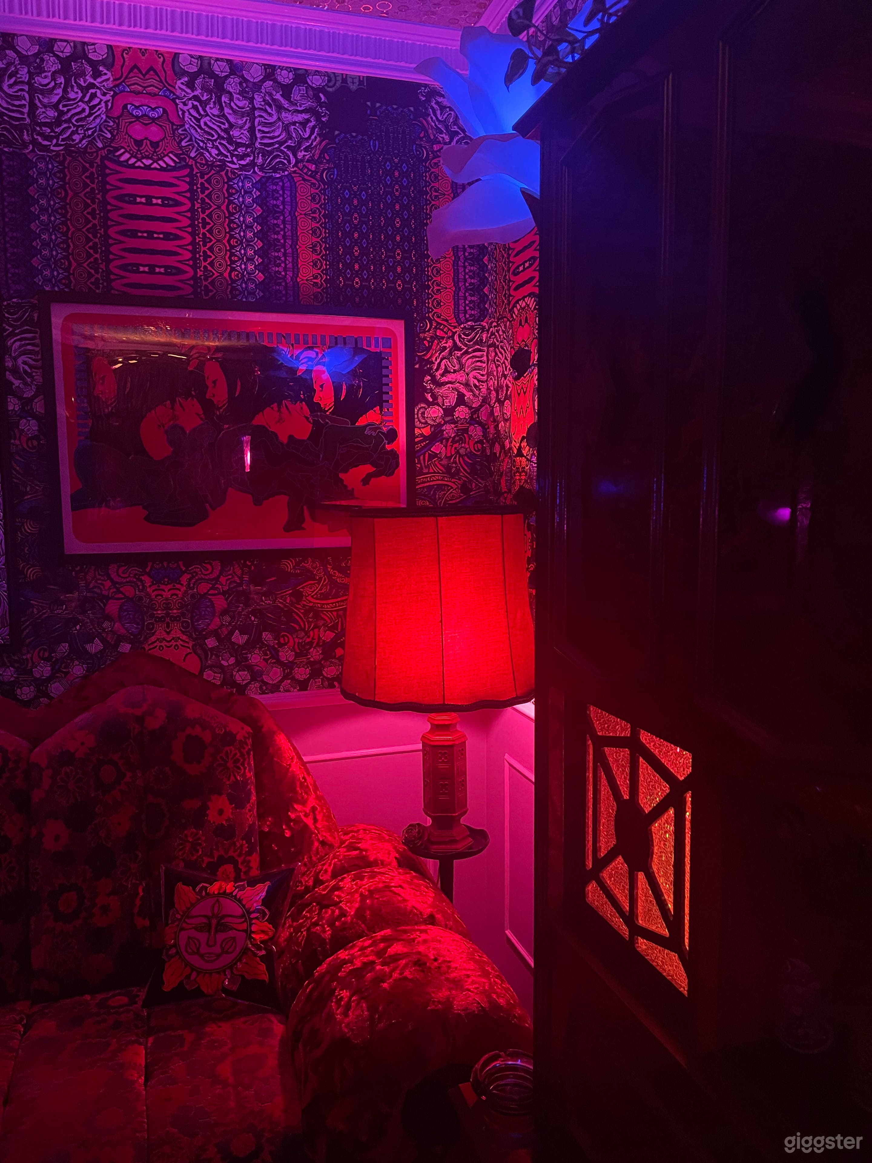 1960s-1970s Psychedelic Stoner Lounge Photo 4