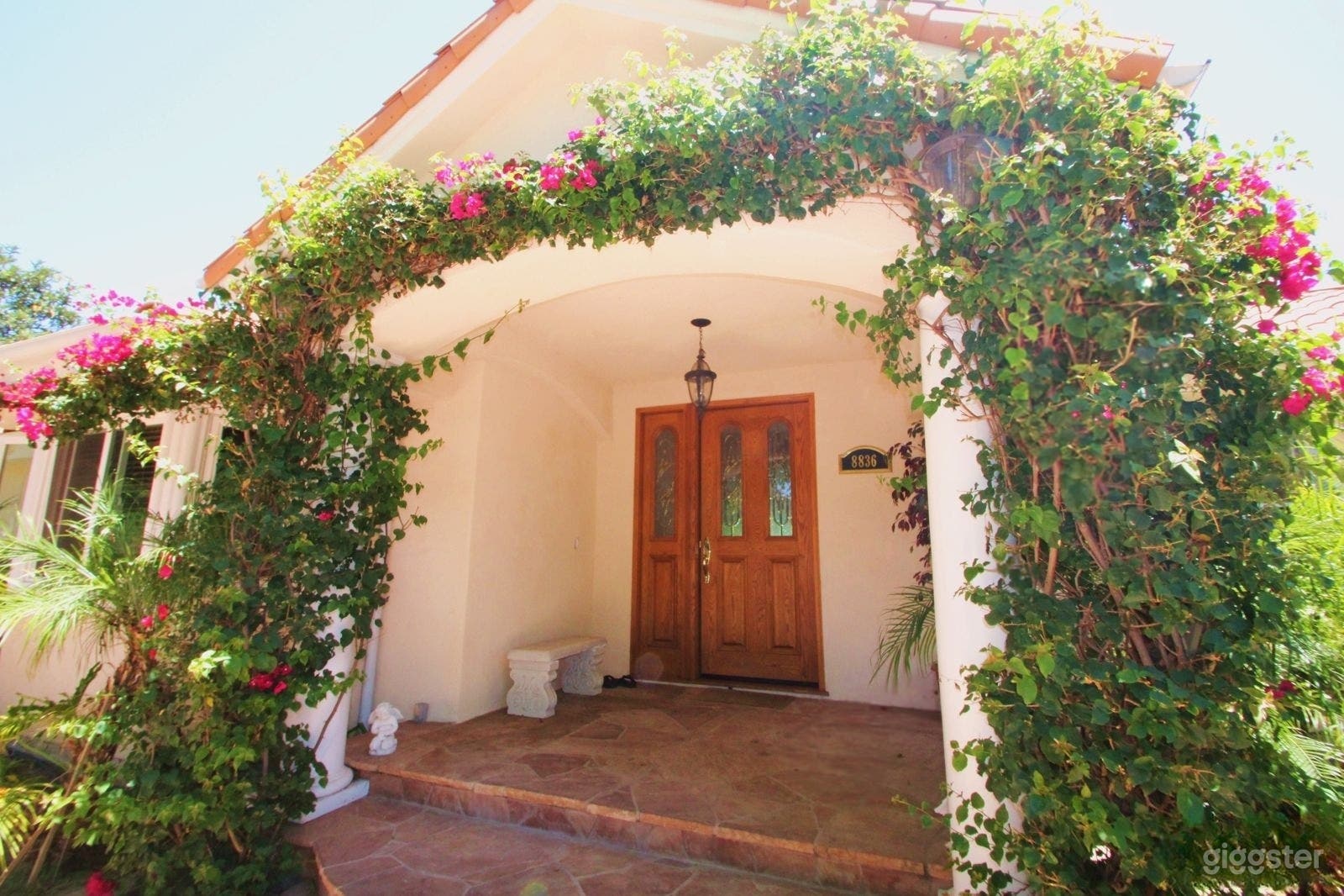 Tropical Pool Escape with Slide &amp; Dive Board Photo 4