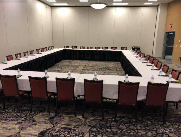 Indoor Modern Meeting Room with Projector   Photo 2