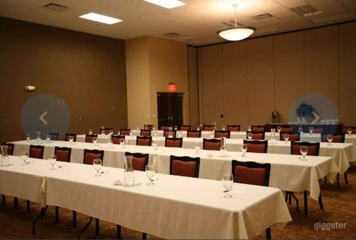  Indoor Modern Meeting Room with Projector   