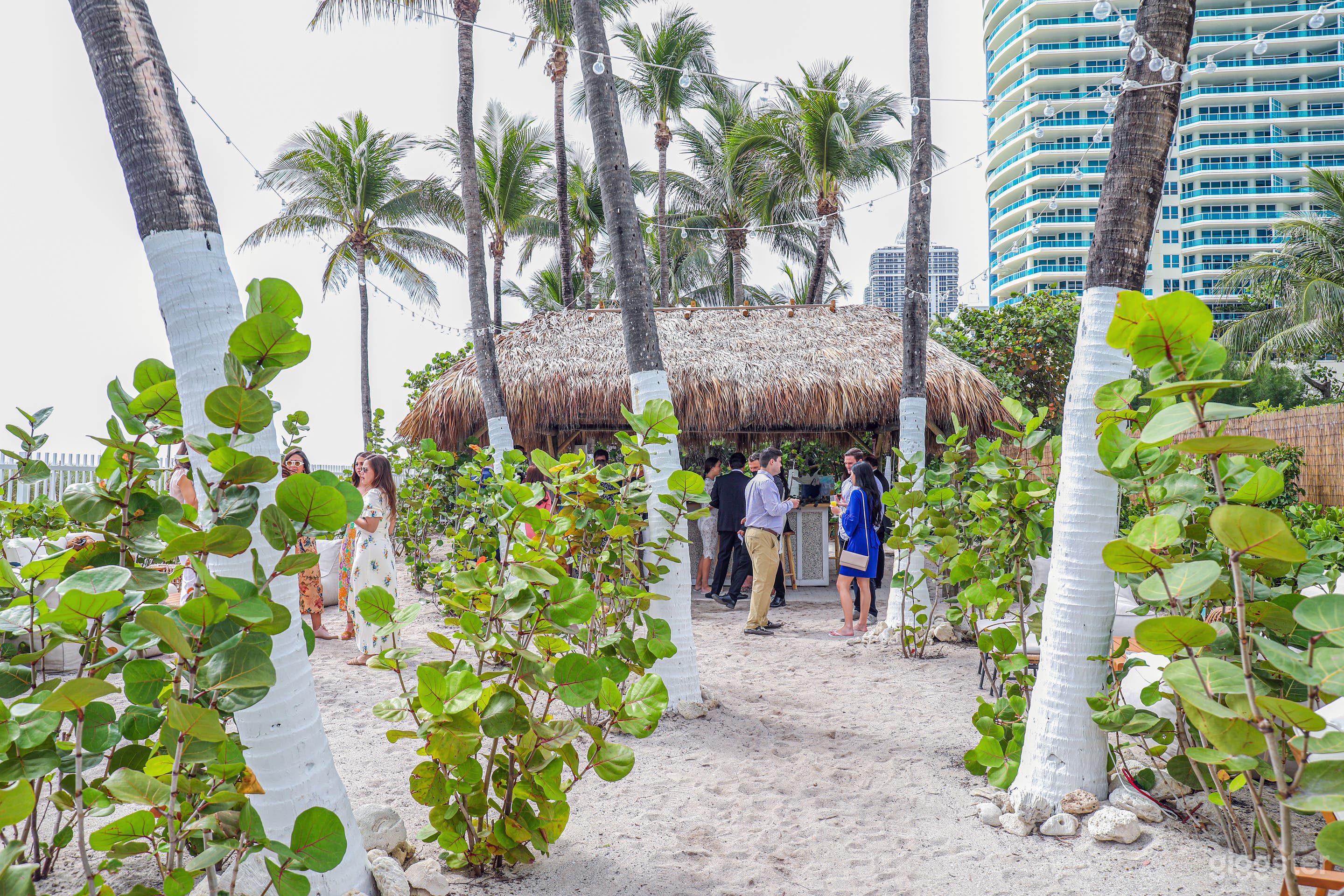 Little Palm Famous White Sand Private Beach Area Photo 4