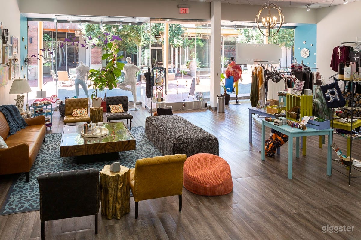 Chic Boho Retail Shop in Wellness Studio Photo 1