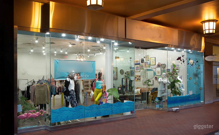  Chic Boho Retail Shop in Wellness Studio 