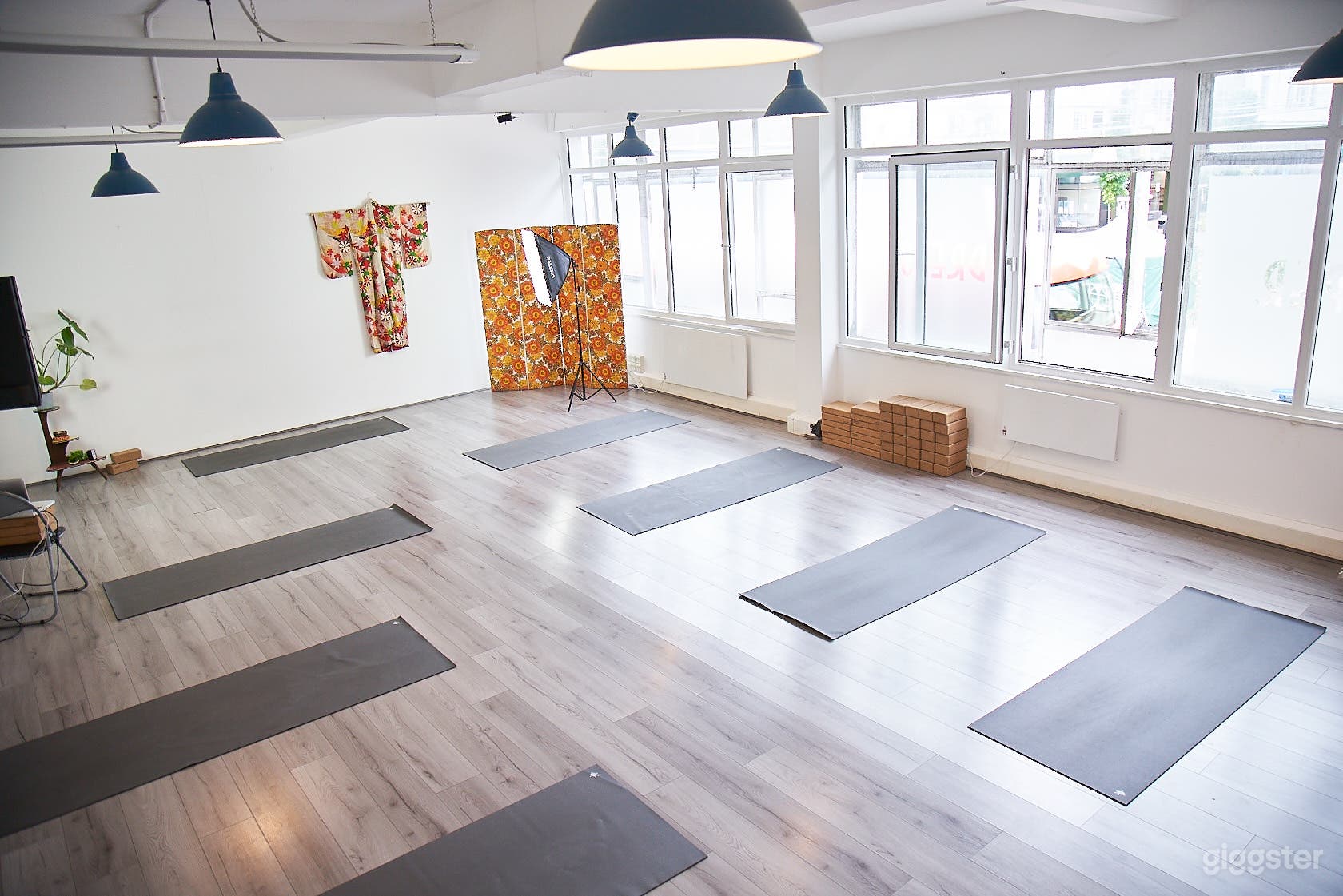 Large, peaceful studio