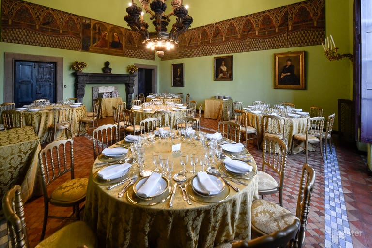  La sala da pranzo 