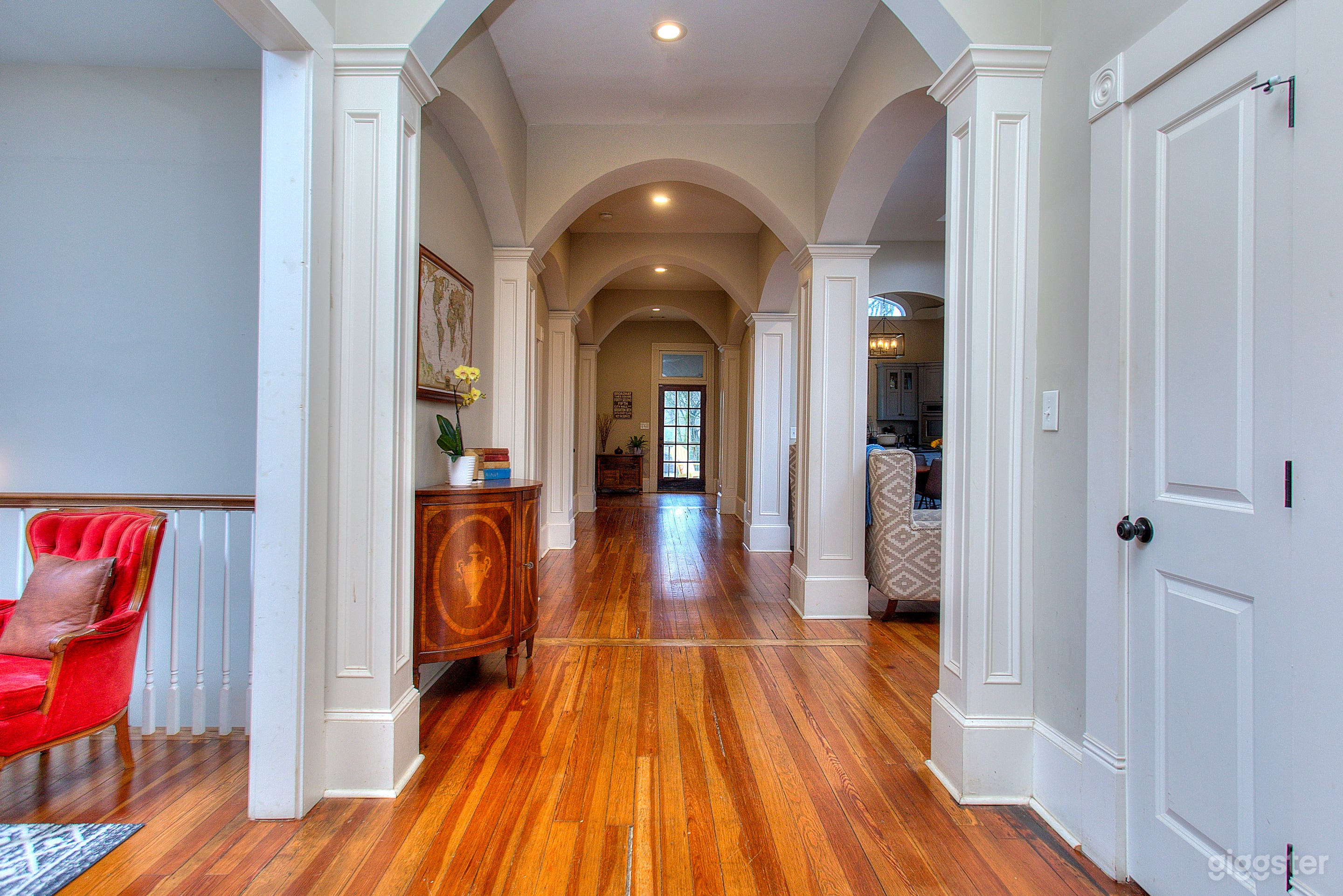 Enjoy the beautiful hallway