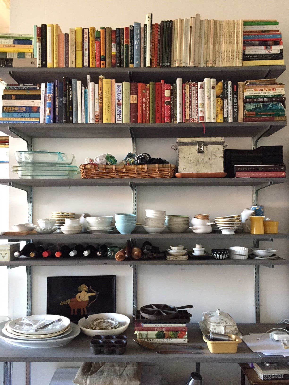 Industrial Brooklyn kitchen studio, green room  Photo 2