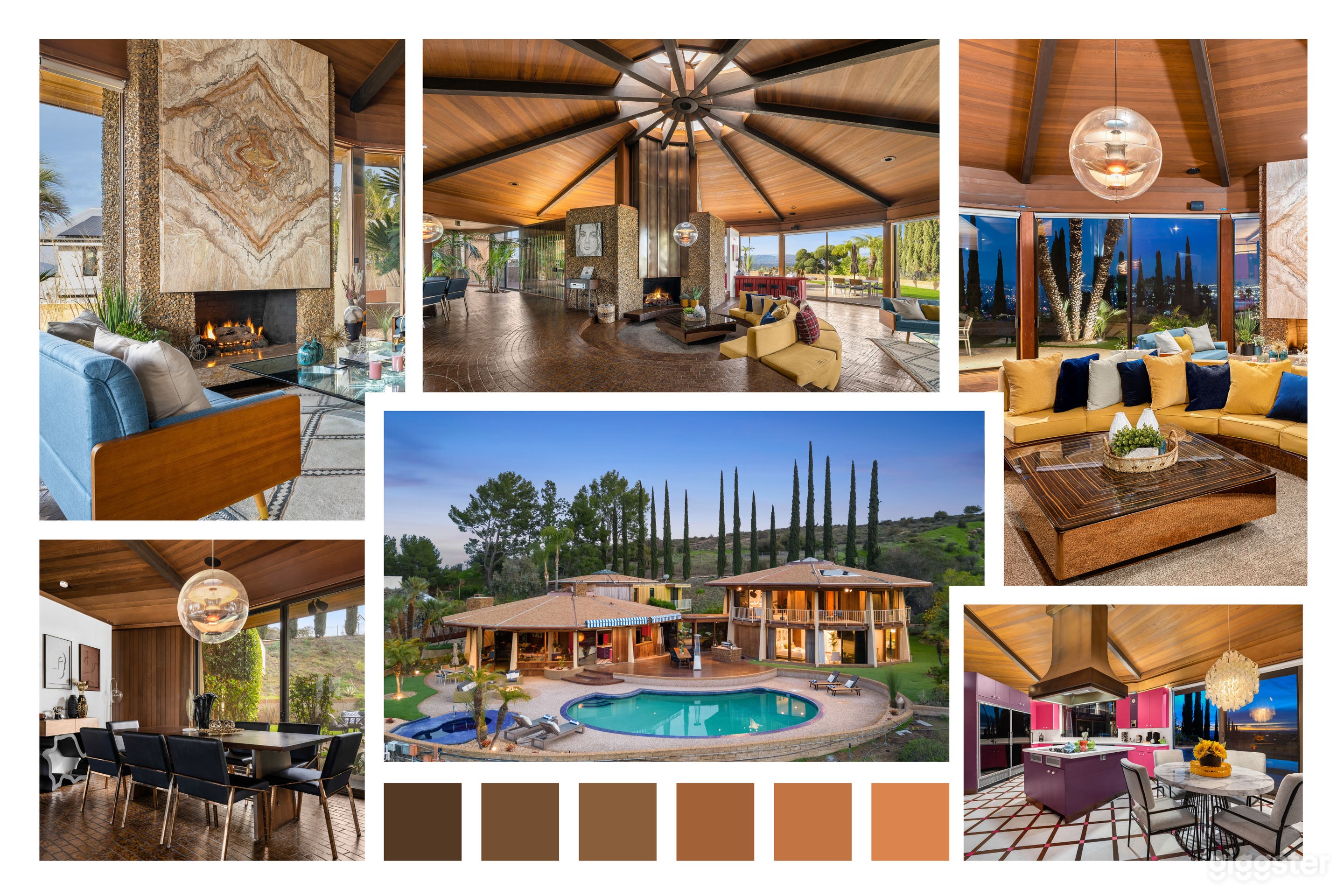 RETRO FUTURIST RESORT HOME/ BOLD DOME DESIGN Photo 1