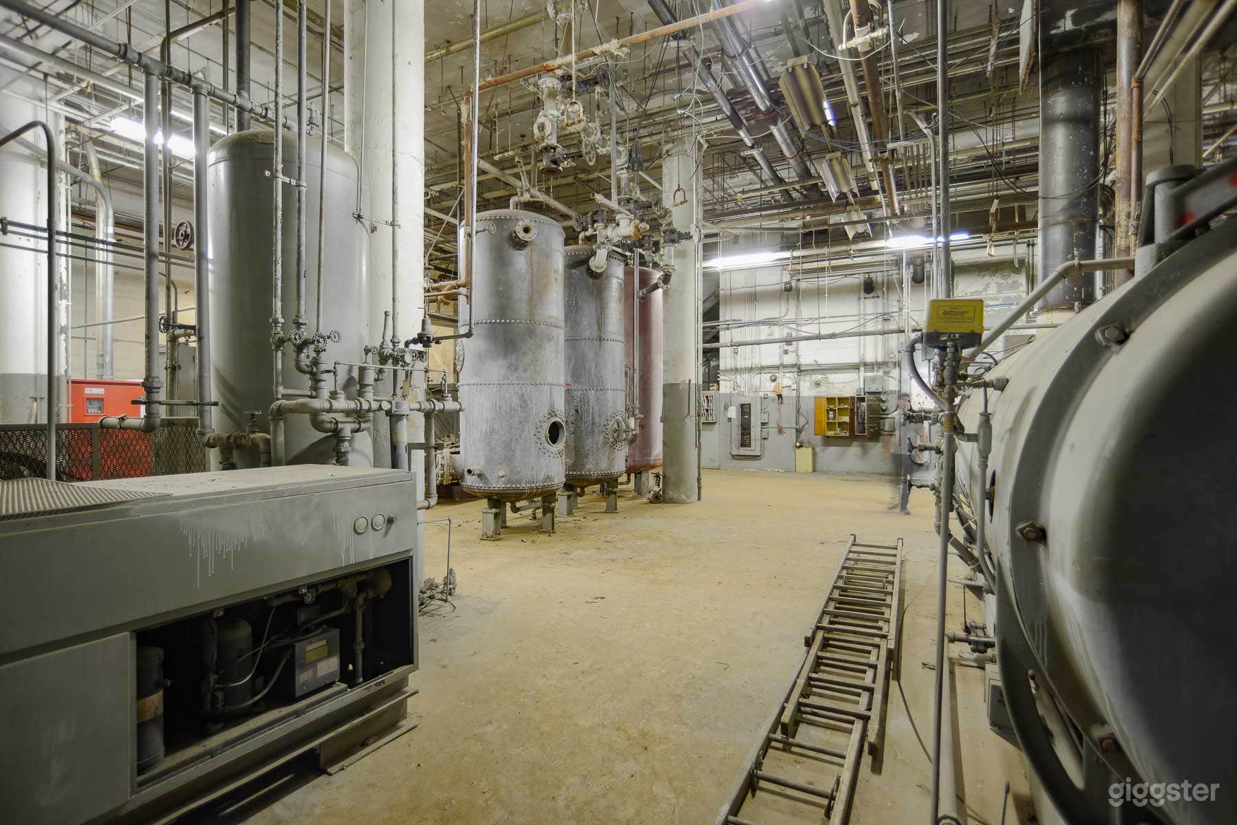 Amazing Industrial Boiler Room Photo 3